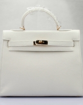 2014大牌同款Kelly包头层牛皮荔枝纹铂金凯利包 真皮女包